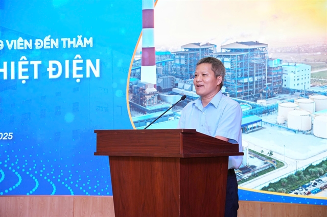 The plant’s director Mai Văn Long attributed these positive results to the flexible bidding strategy in the electricity market, ensuring both output and revenue were optimised. — Photo courtesy of Petrovietnam